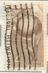 USA – 1961 Naismith-basketball