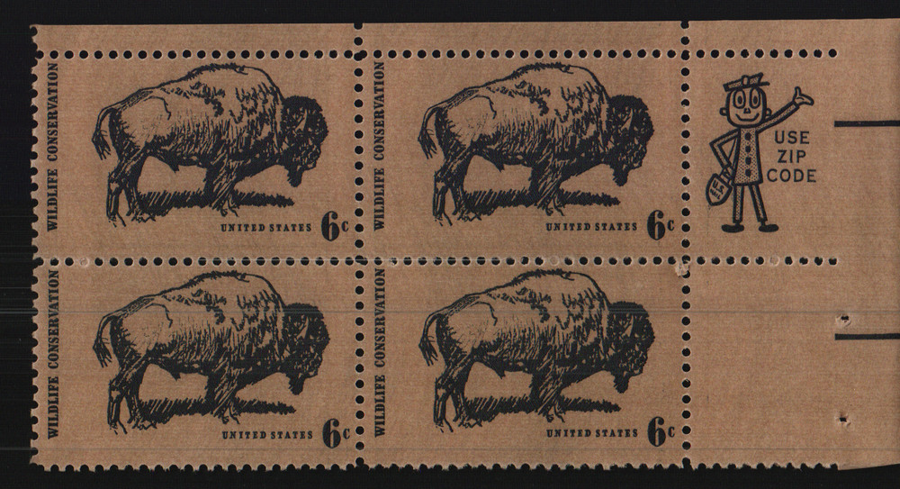 1970 6c Wildlife Conservation Block of Four Scott #1392 ST201
