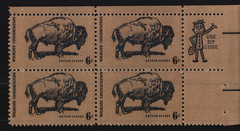 1970 6c Wildlife Conservation Block of Four Scott #1392 ST201