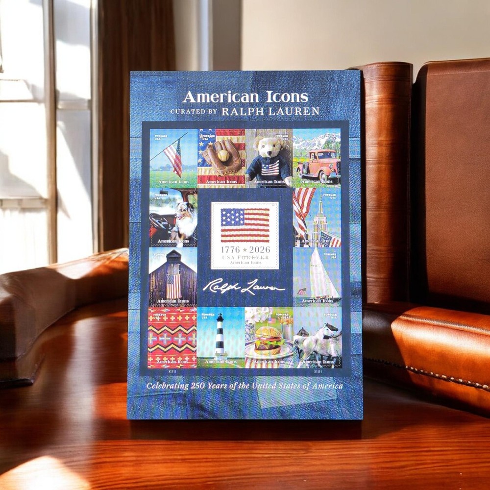 American Icons By RALPH LAUREN (2026) Forever Stamps – 13ct Limited