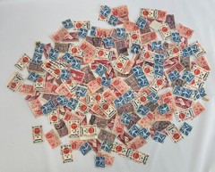 Canceled Vintage 1950s US Airmail Special Delivery and Commemorative Stamp Lot