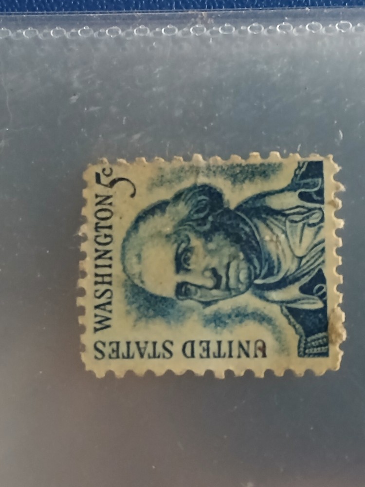 1967 5-cent George Washington stamp aCollectors’ Gem!