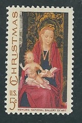 USA 1967 – Christmas 1967 – Memling National Gallery of Art Painting – Sc. #1336