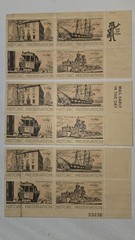US 8 Cent Historic Preservation Blocks. Lightly Used