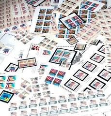 United States Postage Flag Definitives Mixed Denominations $10.00 Face Value