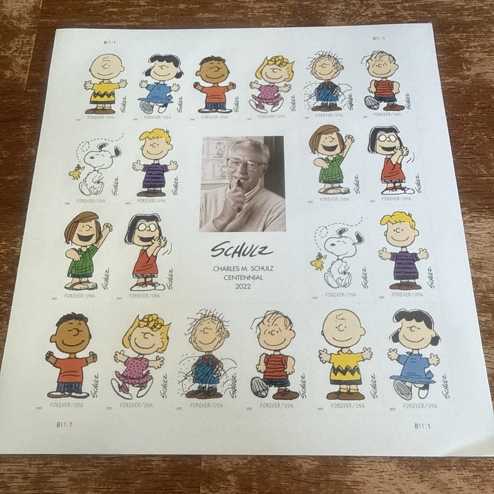 USPS FOREVER POSTAGE STAMPS-PEANUTS-40 STAMPS-SAVE $$$RETAIL .78 UPAY .55