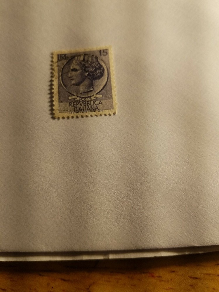 Postal stamp Repubblica.