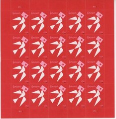 US SCOTT 5826 PANE OF 20 LOVE (2024) FOREVER STAMPS MNH