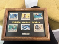 Stamps. All New And Unused. Framed Olympic Stamps 1990’s Limited Edition 17/500