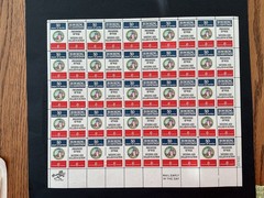 US SCOTT 1421-1422 PANE OF 50 HONORING US SERVICEMEN STAMPS 6 CENT FACE MNH
