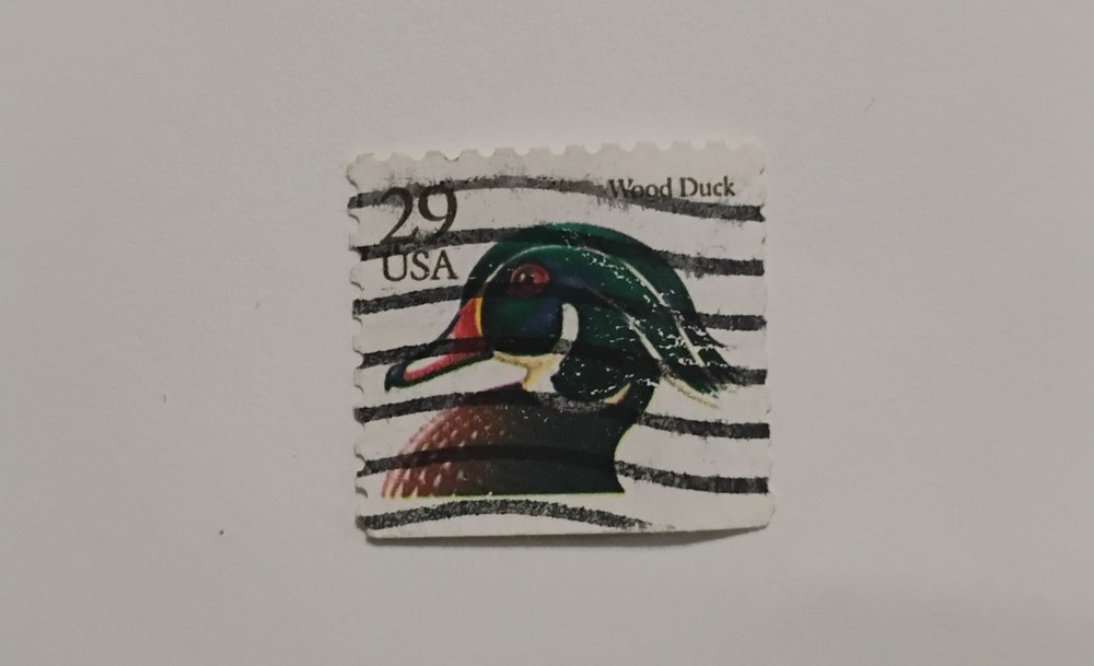 USA Wood Duck 29 Cents Stamp – #S41487NQ