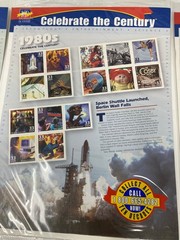 Sealed CELEBRATE THE CENTURY 1940-1990. Lot of 6 Sheets Set US Stamps NEW