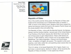 Scott #2999… 32 Cent…Republic of Palau + Postal History