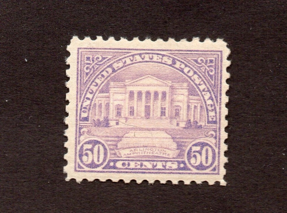 Scott #570 Arlington Amphitheater Mint F/VF