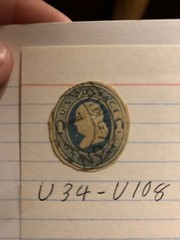 One Cent Us Postal Stamp 1874-86