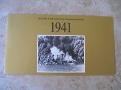 World War II # 2559 – 1941: A WORLD AT WAR 29 cent STAMP SHEET IN a FOLDER