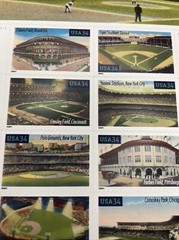 2000 USPS Stamps BASEBALL’S LEGENDARY PLAYING FIELDS 20 @ 34c ~ MNH ~ Scott 3997