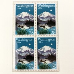 Bernice Kochan Washington Statehood Postage Stamp Art USPS Farmable Gift 1989
