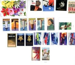 UNITED STATES 25 DIFFERENT 2013 FOREVER STAMPS (LOT 3050)