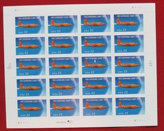 Five Sheets x 10 = 50 Nature of America: PLAINS PRAIRIE 34¢ US Stamps USA # 3506
