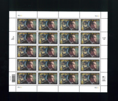 United States 33¢ Writer Thomas Wolfe Postage Stamp #3444 MNH Full Sheet