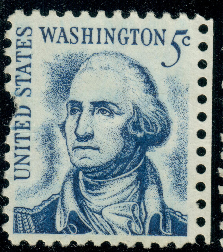 USA – 1966 – Prominent Americans – George Washington – 5¢ – #3227