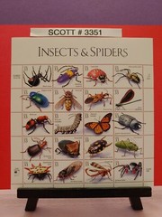 Scott # 3351 Insects & Spiders (33 cent postage stamps)