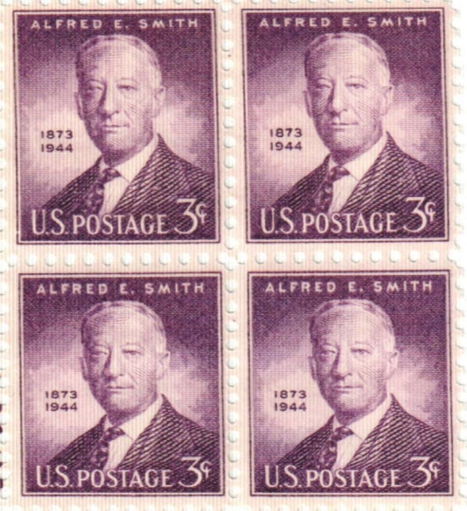 United States 3¢ New York Governor Alfred E Smith Postage Stamp #937 Pack of 100