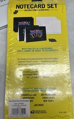Celebrate notecard set- USPS w/stamps Post Office stops selling this in 03/31/23