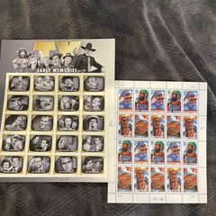 FOLK HEROES And TV Early Memories US Collectible Postage Stamps