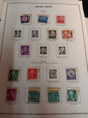 COLLECTORS BOOK OF Postage Stamps NOT 100% FULL VARIOUS OF ALL KIND 1947 AND UP