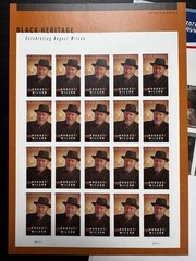 Black Heritage USPS forever stamps: Lot of #44, #39, #32