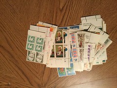 Mint US Postage Stamos (Blocks of 4)