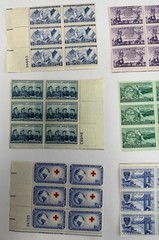 1952 US Commemorative Plate Block Collection MNH Scott 1012-1020-1026-103