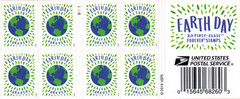 USA 2020 EARTH DAY 20 STAMP SEALED BOOKLET SCOTT 5459 MNH