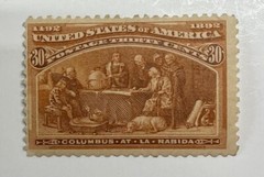 US Postage Scott #239 mint, Columbia Expo 1893, 30 cent very LH