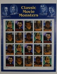US SCOTT 3168 – 3172 SHEET OF 20 CLASSIC MOVIE MONSTERS 32 CENTS FACE MNH