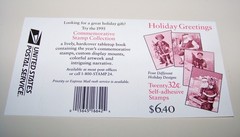 U.S.: Sc #3008-11, Santa and Children 32c,Booklet of 20, MNH (3008) Holidays