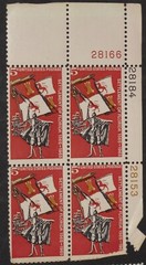 Bundle of US Postage Stamps Nevada Alabama Florida New Mexico Louisiana Arizona