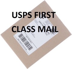 Upgrade to First-Class Mail with a tracking #
