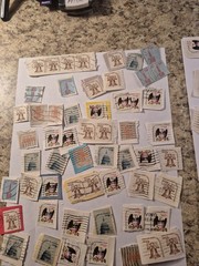 USA – 1975 Americana Lot Of ( 90 ) Printing Press ,church, capital dome, liberty