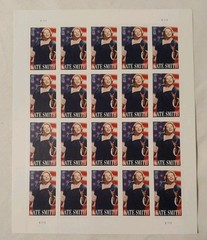 US 2010 SC 4463 44c Kate Smith – Full Sheet of 20 – MNH Fresh