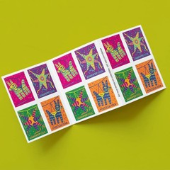 Pinatas! USPS First-Class Mail Forever Postage Stamps – Booklet of 20