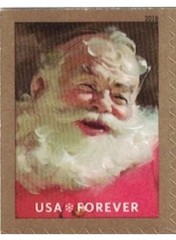 40 FOREVER STAMPS USPS SANTA CHRISTMAS CARDS