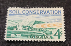 # 1133 – 1959 4c Soil Conservation ~ Used 1 Stamp + 2 FREE Stamps