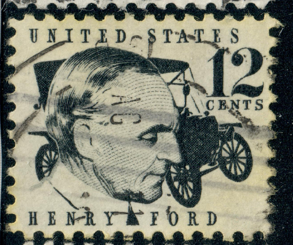 USA – 1968 – Prominent Americans – Henry Ford – 12¢ – #3540