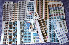 US Mint Never Hinged with Original Gum Stamp Collection FV $4417 22-45 Cents
