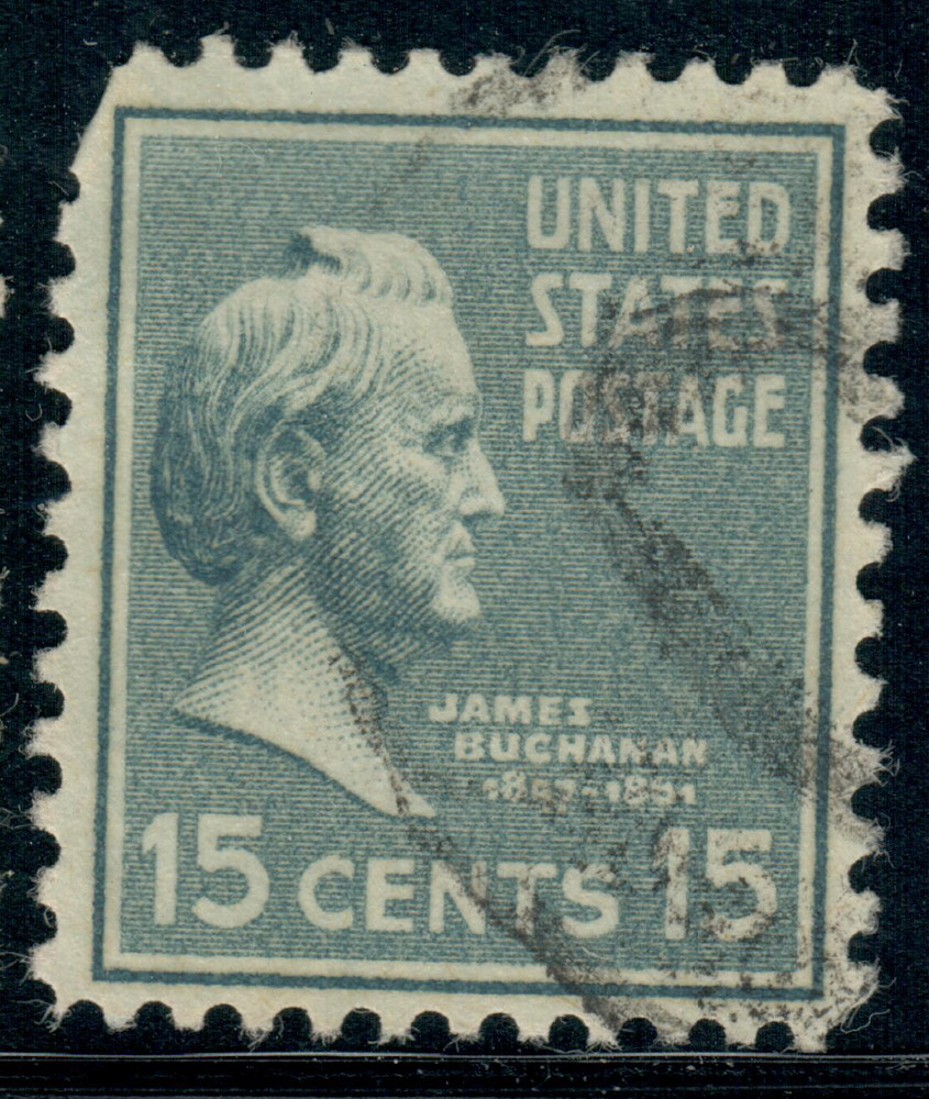 USA – 1938 – Presidential Issue – James Buchanan – 15¢ – #3651