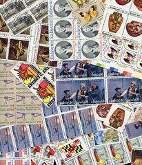 U.S. DISCOUNT POSTAGE LOT OF 1000 13¢ STAMPS, FACE $130.00 For $80