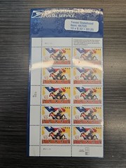 USA SC # 4470S Texas Statehood Block of 10 MNH Sealed